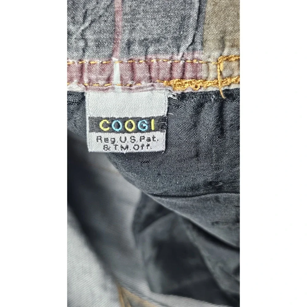 Vtg Coogi Jeans Mens 36x34 Black Embroidered‎ Punk Grunge Streetwear Hiphop